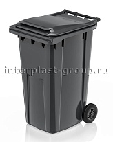 Контейнер для мусора 240 л серый облегченный 240 серый в Красноярске