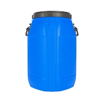 Бочка пластиковая 65 л Quadro с хомутом в Красноярске