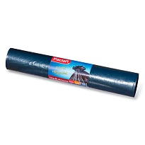 Мешки для мусора 240 л, черные, в рулоне 20 шт., ПВД 35 мкм, 1400х900 мм, PACLAN Big&Strong, 600823 в Красноярске
