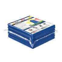 Мешки для мусора 160 л, синие, в пачке 10 шт., ПВД, 40 мкм, 900х1100 мм, i-Bag в Красноярске