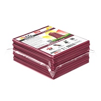 Мешки для мусора 160 л, бордовые, в пачке 10 шт., ПВД, 40 мкм, 900х1100 мм, i-Bag в Красноярске
