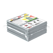 Мешки для мусора 160 л, светло-серые, в пачке 10 шт., ПВД, 40 мкм, 900х1100 мм, i-Bag в Красноярске